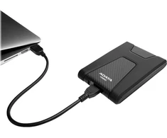 Kietasis diskas ADATA DashDrive Durable HD650 1TB 2.5 ' USB3.0 Juodas