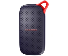 Kietasis diskas Dysk zewnętrzny SSD SanDisk Portable SSD (V3) 2 TB USB Type-C 3.2 Gen 2 (3.1 Gen 2) Granatowy (marynarski), Raudona (SDSSDE31-2T00-G25)
