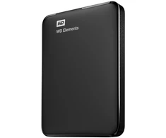 Kietasis diskas Western Digital Elements, 2 TB, 2,5", 3.2 Gen 1 (3.1 Gen 1), juodas