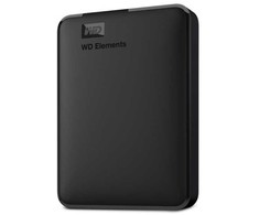 Western Digital Elements Portable - Kietasis diskas - 1 TB - Išorinis (nešiojamasis) - USB 3.1 Gen 1 - Juodas