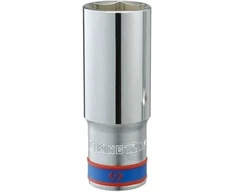 KING TONY NASADKA DŁUGA 1/2" 24mm x 77mm 6-KĄTNA CHROM