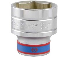 KING TONY NASADKA KRÓTKA 1/2" 14mm x 38mm 6-KĄTNA CHROM