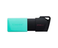 Kingston Technology „DataTraveler“ 256 GB USB 3.2 Gen1 „Exodia M“ (juoda + žalsvai mėlyna), 256 GB, USB A tipo, 3.2 Gen 1 (3.1 Gen 1), slankiklis, 10 g, juoda, turkio spalvos
