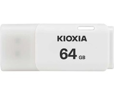 Kioxia Enterprise Ssd KIOXIA TransMemory U202 - USB atmintinė - 64 GB - USB 2.0 - balta