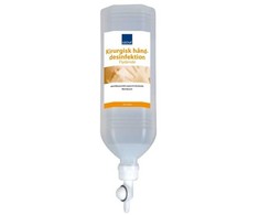 Chirurginis rankų dezinfekantas, ABENA, 1000 ml, buteliukas su pompa, skirtas siūlų dozatoriui su pompa...