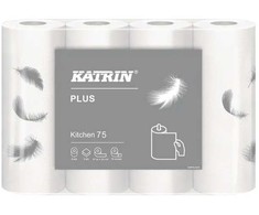 Virtuvinis popierius Katrin Plus 75, 2 sluoksnių, 21 m, 32 ritinėliai/pak. 225960 - (32 ritinėliai pakuotėje)