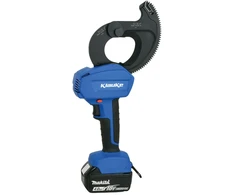 Klauke EMS55CU kabelių karpymo įrankis 50 mm Cu/Al, Makita 18 V 4.0 Ah Li-Ion