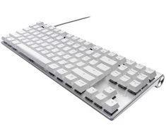 Klaviatūra CHERRY MX Board 8.0, Tenkeyless (80 - 87%), su laidu, USB, QWERTY, RGB LED, Baltas
