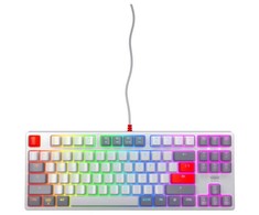 Klaviatūra CHERRY XTRFY K4V2 TKL KB RETRO - KB CORDED MECHANICAL MX Raudonas