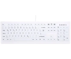Contour Design Active Key AK-C8100 klaviatūra Biuro RF belaidė Niemiecki Baltas