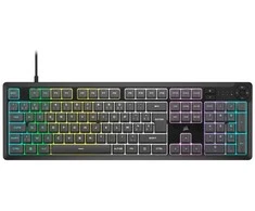 Corsair Microsystems Corsair K55 CORE TKL RGB Klaviatūra žaidimams Juodas