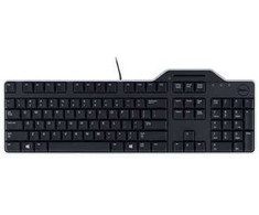 Klaviatūra Dell KB-813 - Full-size (100%) - su laidu - USB - Mechaninė - QWERTY - Juodas