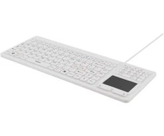 Klaviatūra Deltaco TB-506, viso dydžio (100 %), laidinis, USB, membraninis, baltas