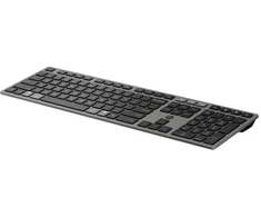 HP 720 Įkraunama belaidė klaviatūra, skirta įvairiems įrenginiams, pilno dydžio (100 %), belaidė, USB + „Bluetooth“, mechaninė, QWERTY, juoda