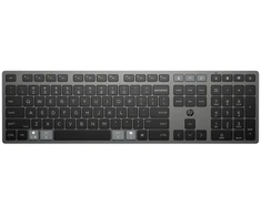 HP 725 daugiafunkcė įkraunama belaidė klaviatūra, viso dydžio (100%), belaidė, RF belaidė + Bluetooth, juoda