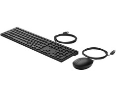 Klaviatūra ir pelė HP su laidu Desktop 320MK (9SR36UT#ABU)