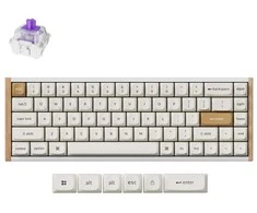Klaviatūra Keychron K6H-Q1 65 % magnetinė balta