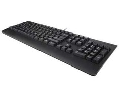 Klaviatūra Lenovo 4X30M86904, Full-size (100%), su laidu, USB, Juodas