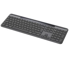 Klaviatūra LOGITECH Slim Solar+ verslui - GRAPHITE - PAN - 2.4GHZ/BT - NORDIC-613 - UNIV