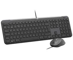 Klaviatūra LOGITECH su laidu COMBO MK620 verslui - GRAPHITE - PAN - USB - NORDIC-613 - USB-C MK620B
