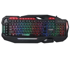 Klaviatūra Marvo gaming tastatur. Nordisk. Sort