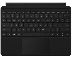 Klaviatūra Microsoft Surface Go Signature Type Cover, itališkas, jutiklinė planšetė, 1 mm, Microsoft, Surface Go, juodas