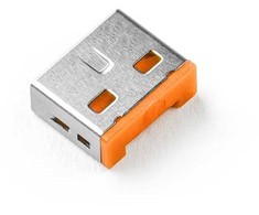 Šakotuvas SmartKeeper Basic Blokada "Port USB-A" oranžinė 6 Stk.+Key