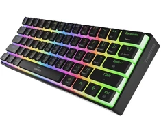 Klaviatūra žaidimams GENESIS THOR 660 G2 US Juodas BEZPRZEWODOWA RGB mechaninė GATERON Raudonas