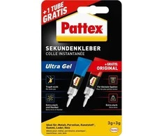 Pattex Superglue Ultra gelis + 3 g skysčio NEMOKAMAI