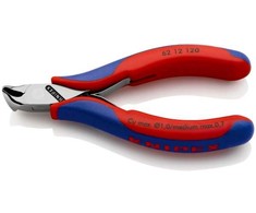 Knipex 62 12 120, Replės su antgaliais, Plienas, Plastikas, Mėlyna, Raudona, 120 mm, 93 g