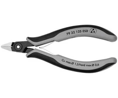 Kirpimo replės Knipex 7932125ESD; 125 mm