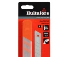 Knækblad 18 mm aplink – 4x3 peilis, Hultafors 389630