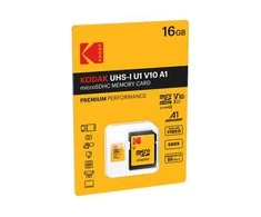 Kodak Micro SDHC 16GB UHS-I U1 V10 A1 Premium