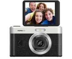 Kodak PIXPRO C1, 13 MP, 4160 x 3120 pikselių, 1/3", CMOS, Full HD, Juodas