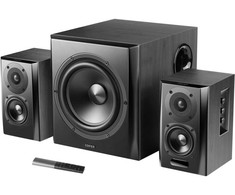 Kompiuterio kolonėlės Edifier S351DB, 2.1 channels, 150 W, Juodas, Wireless, 1.8 m, Rotary
