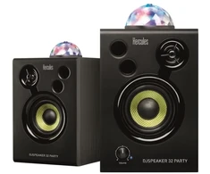 Kompiuterio kolonėlės Thrustmaster Hercules DJ Speaker 32 Party speaker 30 W 2-way, Juodas (4780891)