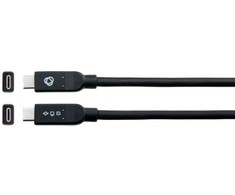 Kramer Electronics C-U32/MFF-15, 4,6 m, USB C, USB C, USB 3.2 Gen 2 (3.1 Gen 2), 10 Gbit/s, Juoda