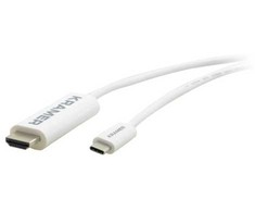 Kramer Electronics C-USBC/HM-6, 1,8 m, USB C tipo, HDMI A tipo (standartinis), kištukas, kištukas, nikelio