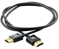 „Kramer Electronics“ 0,3 m HDMI m/m, 0,3 m, HDMI A tipo (standartinis), HDMI A tipo (standartinis), 3840 x 2160 pikselių, 3D, juoda