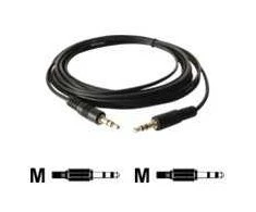 KRAMER C-A35M/A35M-3 3.5 mm stereo garso (kištukas - kištukas) kabelis 0.9 M