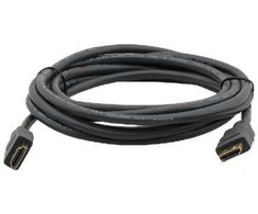 Kramer Electronics C-MHM/MHM, 0,6 m, HDMI A tipo (standartinis), HDMI A tipo (standartinis), Juoda