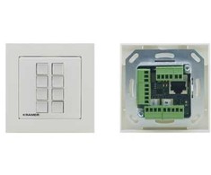 Kramer Electronics RC-208/EU-80/86(W), Baltas, DC, 12 V, 2 A, 80 mm, 47 mm
