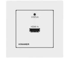 Kramer Electronics WP-789T/EU-80/86(W), HDMI, 70 m, Balta, Būsenos signalas, 12 V, 0,25 A