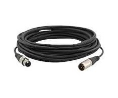 „Kramer Electronics“ XLR keturių kontaktų stiliaus jungtis, 10,7 m, XLR (3 kontaktų), kištukas, XLR (3 kontaktų), lizdas, 10,7 m, juodas
