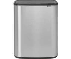Šiukšliadėžė Brabantia na przycisk 30L chrom (22 14 22)