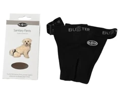 KRUUSE BUSTER Sanitary Pants juodas size 1