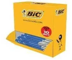 Tušinukas BIC M10, mėlynas, 90 vnt. pakuotėje, nemokamai