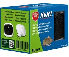 Kvitt® Ultragarsinis pelių ir žiurkių atbaidiklis 80 m²