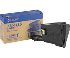 KYOCERA TK-1115, 1600 pages, Juodas, 1 pc(s)