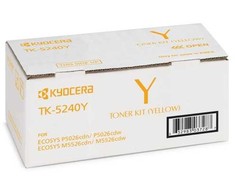 Toneris Kyocera KYOCERA TK-5240 tonerio kasetė 1 vnt. Originalus geltonas